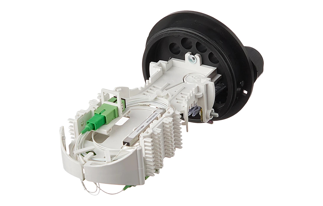 Муфта-кросс ССД МКО-Ц8/С09-1PLC4-SC/APC-5SC/APC-1SC/APC